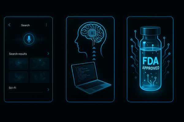 AI Picks Your Next Binge, Approves Drugs, and Controls a Mind